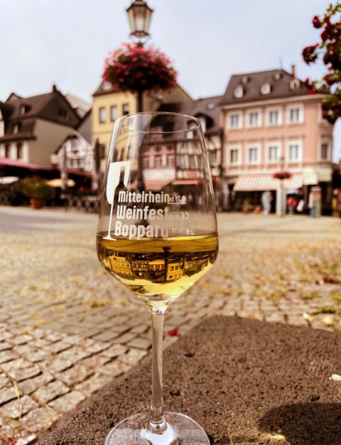 Weinglas neu